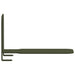 Raft suspendat cu raft 8 pcs Verde măsliniu 6 x 10,8 x 6,6 cm - WALTI WALTI