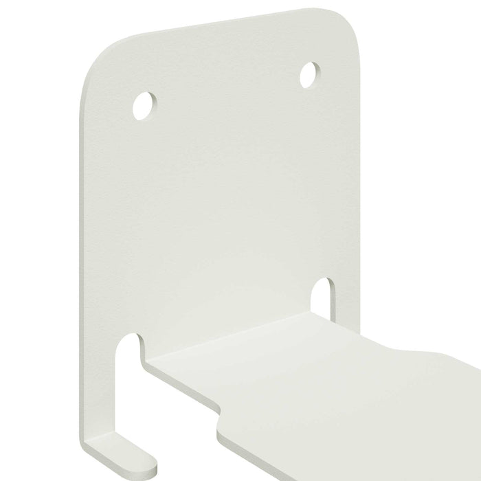 Raft suspendat cu raft Pe perete 8 pcs Alb 6 x 10,8 x 6,6 cm - WALTI WALTI