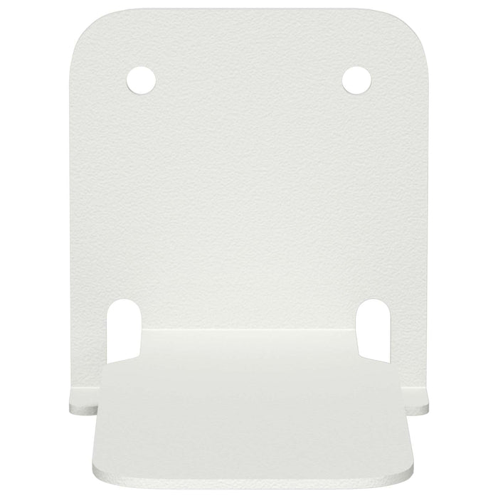 Raft suspendat cu raft Pe perete 8 pcs Alb 6 x 10,8 x 6,6 cm - WALTI WALTI