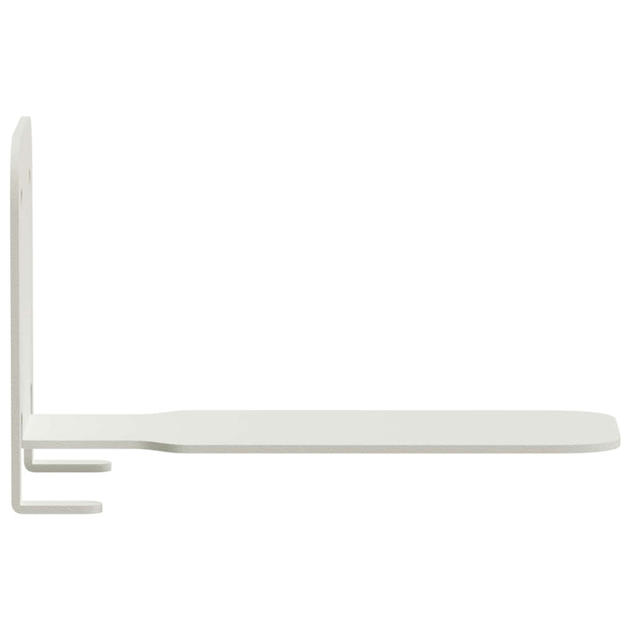Raft suspendat cu raft Pe perete 24 pcs Alb 6 x 10,8 x 6,6 cm - WALTI WALTI