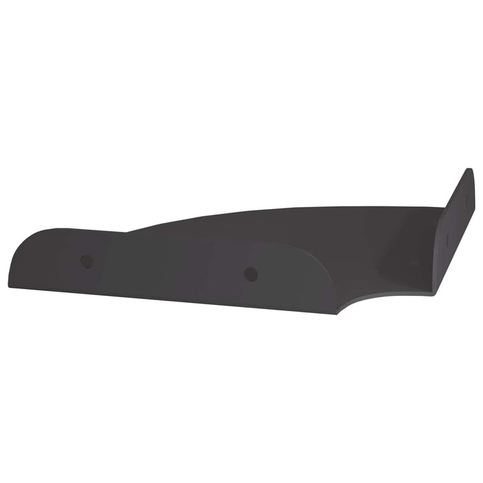 Raft suspendat cu raft cu depozitare 2 pcs Negru 15 x 15 x 2 cm - WALTI WALTI