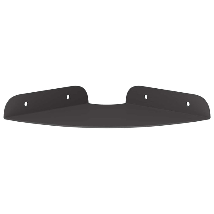 Raft suspendat cu raft cu depozitare 2 pcs Negru 15 x 15 x 2 cm - WALTI WALTI