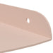 Raft suspendat cu raft cu depozitare 2 pcs Roz 15 x 15 x 2 cm - WALTI WALTI