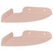 Raft suspendat cu raft cu depozitare 2 pcs Roz 15 x 15 x 2 cm - WALTI WALTI
