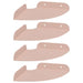 Raft suspendat cu raft cu depozitare 4 pcs Roz 15 x 15 x 2 cm - WALTI WALTI
