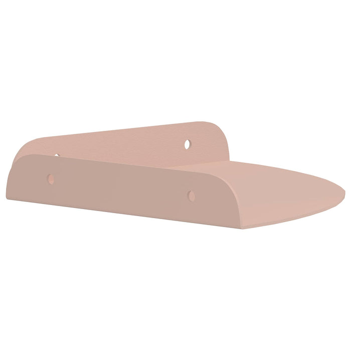Raft suspendat cu raft cu depozitare 4 pcs Roz 15 x 15 x 2 cm - WALTI WALTI