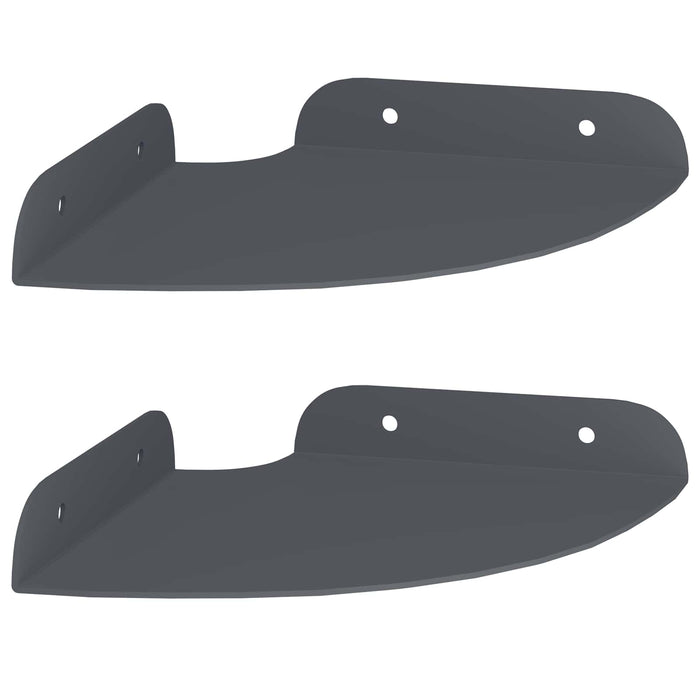Raft suspendat cu raft 2 pcs Antracit 15 x 15 x 2 cm - WALTI WALTI
