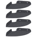 Raft suspendat cu raft 4 pcs Antracit 15 x 15 x 2 cm - WALTI WALTI