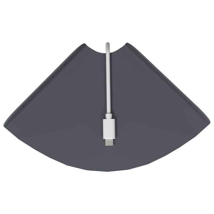 Raft suspendat cu raft 4 pcs Antracit 15 x 15 x 2 cm - WALTI WALTI