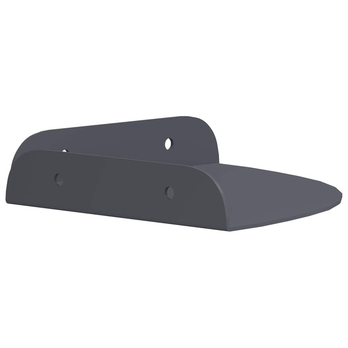 Raft suspendat cu raft 4 pcs Antracit 15 x 15 x 2 cm - WALTI WALTI