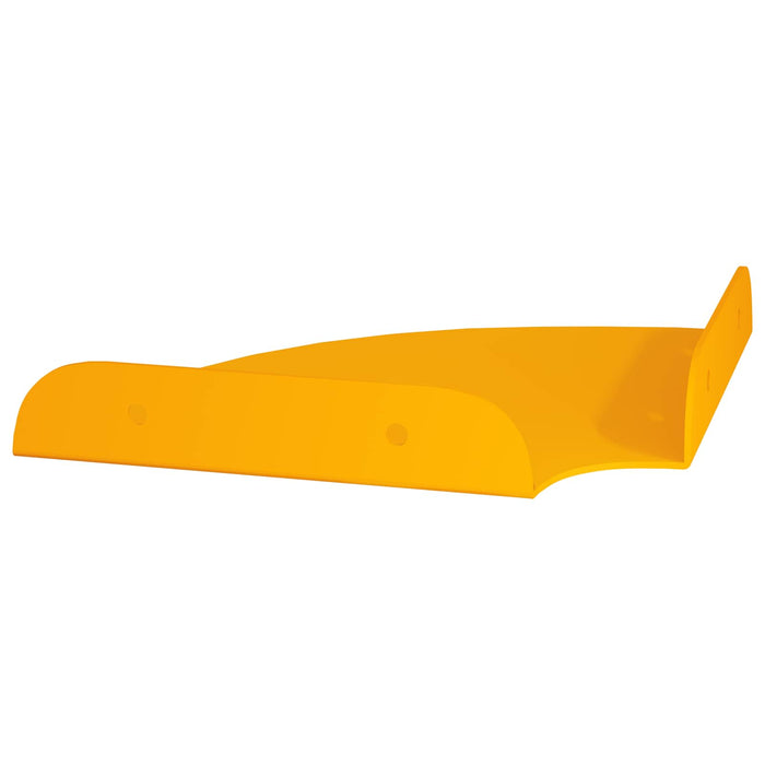 Raft suspendat cu raft 2 pcs Galben muștar 15 x 15 x 2 cm - WALTI WALTI