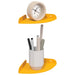 Raft suspendat cu raft 2 pcs Galben muștar 15 x 15 x 2 cm - WALTI WALTI