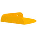 Raft suspendat cu raft 2 pcs Galben muștar 15 x 15 x 2 cm - WALTI WALTI