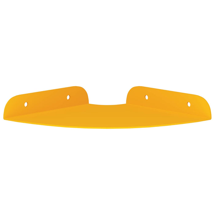 Raft suspendat cu raft 4 pcs Galben muștar 15 x 15 x 2 cm - WALTI WALTI