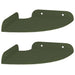 Raft suspendat cu raft 2 pcs Verde măsliniu 15 x 15 x 2 cm - WALTI WALTI