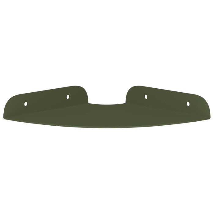 Raft suspendat cu raft 2 pcs Verde măsliniu 15 x 15 x 2 cm - WALTI WALTI