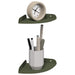 Raft suspendat cu raft 2 pcs Verde măsliniu 15 x 15 x 2 cm - WALTI WALTI