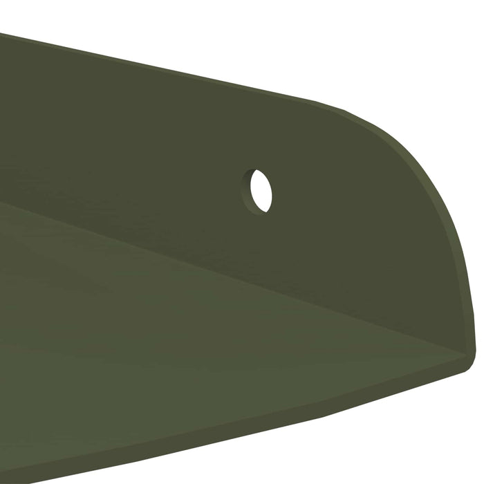 Raft suspendat cu raft 4 pcs Verde măsliniu 15 x 15 x 2 cm - WALTI WALTI