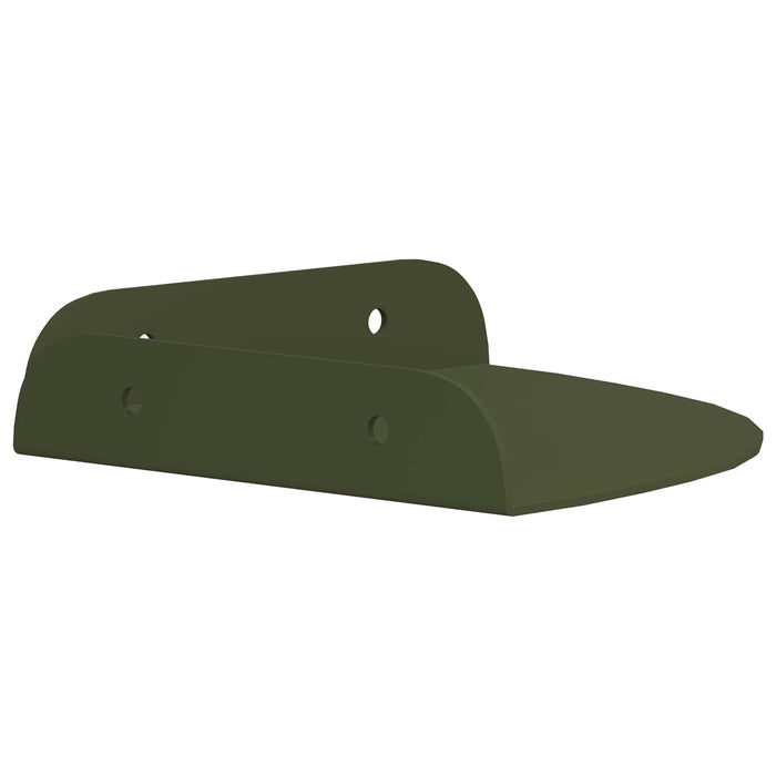Raft suspendat cu raft 4 pcs Verde măsliniu 15 x 15 x 2 cm - WALTI WALTI