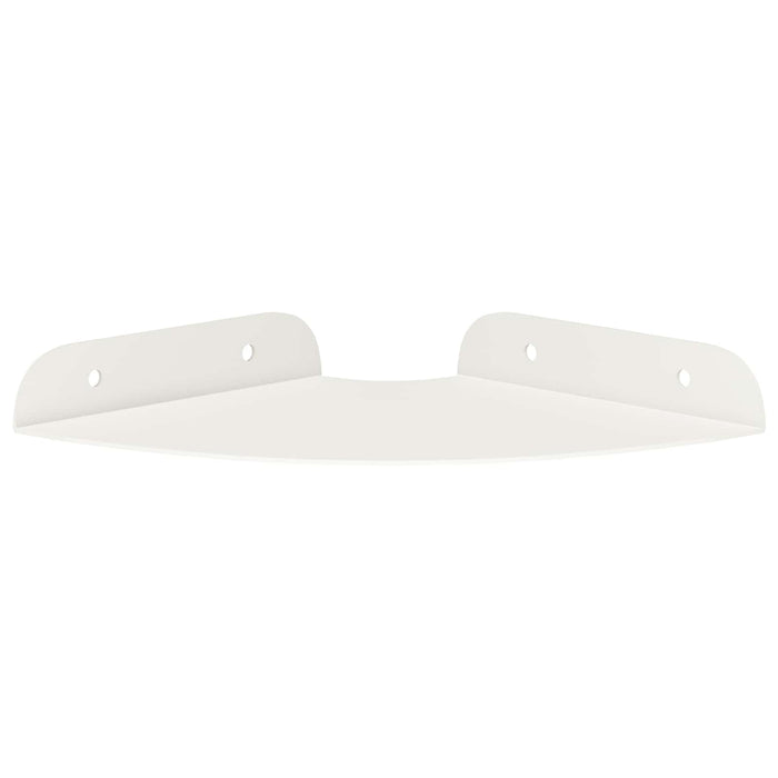 Raft suspendat cu raft cu depozitare 2 pcs Alb 15 x 15 x 2 cm - WALTI WALTI