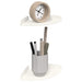 Raft suspendat cu raft cu depozitare 2 pcs Alb 15 x 15 x 2 cm - WALTI WALTI