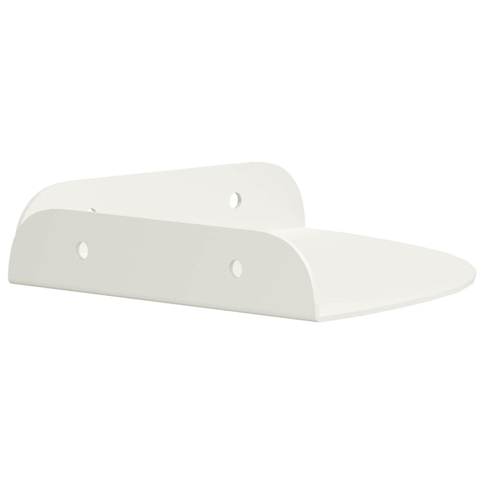 Raft suspendat cu raft cu depozitare 2 pcs Alb 15 x 15 x 2 cm - WALTI WALTI