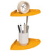 Raft suspendat cu raft 2 pcs Galben muștar 18 x 18 x 2 cm - WALTI WALTI