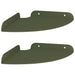 Raft suspendat cu raft 2 pcs Verde măsliniu 18 x 18 x 2 cm - WALTI WALTI
