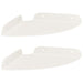 Raft suspendat cu raft cu depozitare 2 pcs Alb 18 x 18 x 2 cm - WALTI WALTI