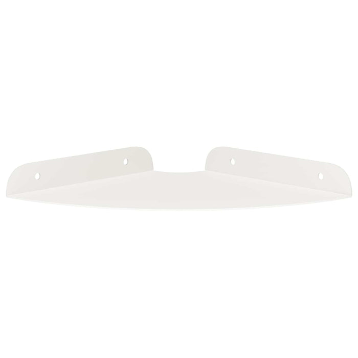 Raft suspendat cu raft cu depozitare 4 pcs Alb 18 x 18 x 2 cm - WALTI WALTI