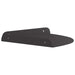 Raft suspendat cu raft cu depozitare 4 pcs Negru 24 x 24 x 2 cm - WALTI WALTI