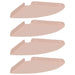 Raft suspendat cu raft cu depozitare 4 pcs Roz 24 x 24 x 2 cm - WALTI WALTI