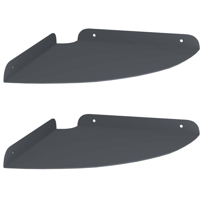 Raft suspendat cu raft 2 pcs Antracit 24 x 24 x 2 cm - WALTI WALTI