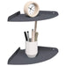 Raft suspendat cu raft 2 pcs Antracit 24 x 24 x 2 cm - WALTI WALTI