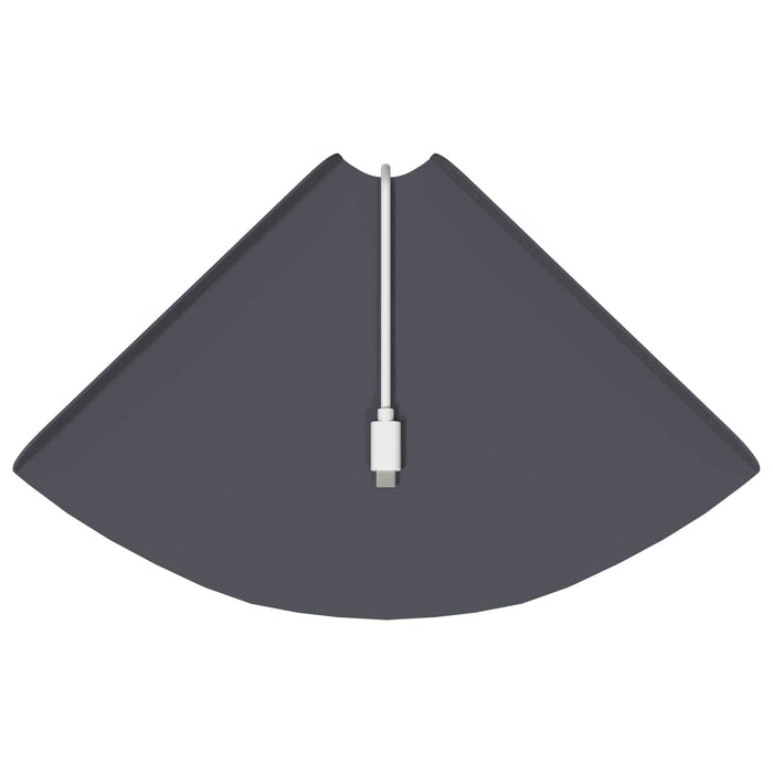 Raft suspendat cu raft 4 pcs Antracit 24 x 24 x 2,3 cm - WALTI WALTI