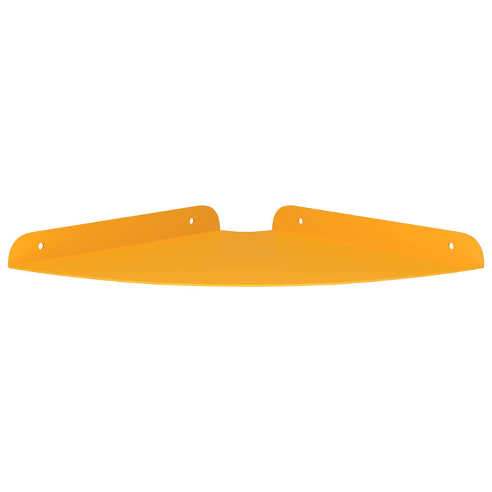 Raft suspendat cu raft 4 pcs Galben muștar 24 x 24 x 2 cm - WALTI WALTI
