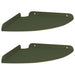 Raft suspendat cu raft 2 pcs Verde măsliniu 24 x 24 x 2 cm - WALTI WALTI