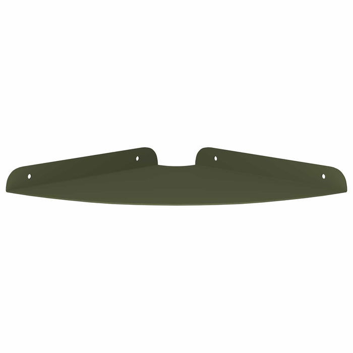 Raft suspendat cu raft 4 pcs Verde măsliniu 24 x 24 x 2 cm - WALTI WALTI
