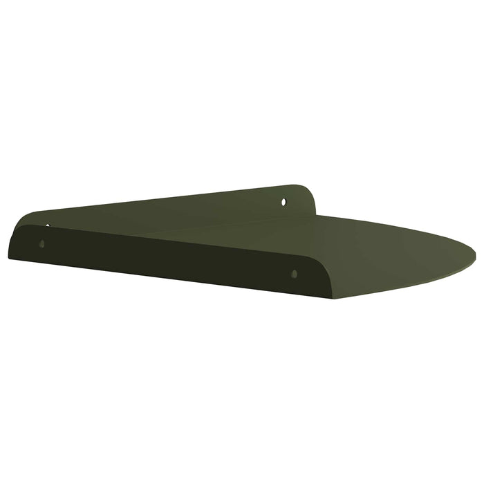 Raft suspendat cu raft 4 pcs Verde măsliniu 24 x 24 x 2 cm - WALTI WALTI