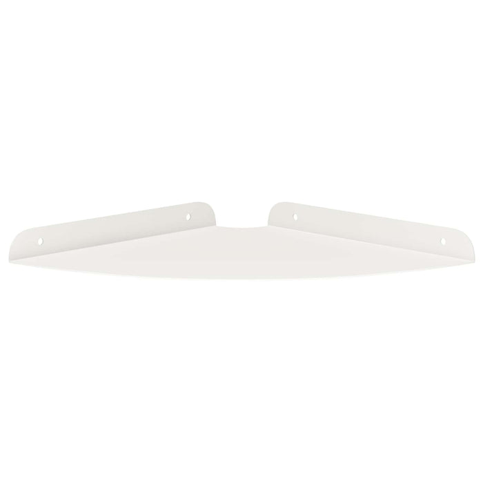Raft suspendat cu raft cu depozitare 4 pcs Alb 24 x 24 x 2 cm - WALTI WALTI