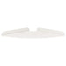 Raft suspendat cu raft cu depozitare 4 pcs Alb 24 x 24 x 2 cm - WALTI WALTI