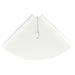 Raft suspendat cu raft cu depozitare 4 pcs Alb 24 x 24 x 2 cm - WALTI WALTI