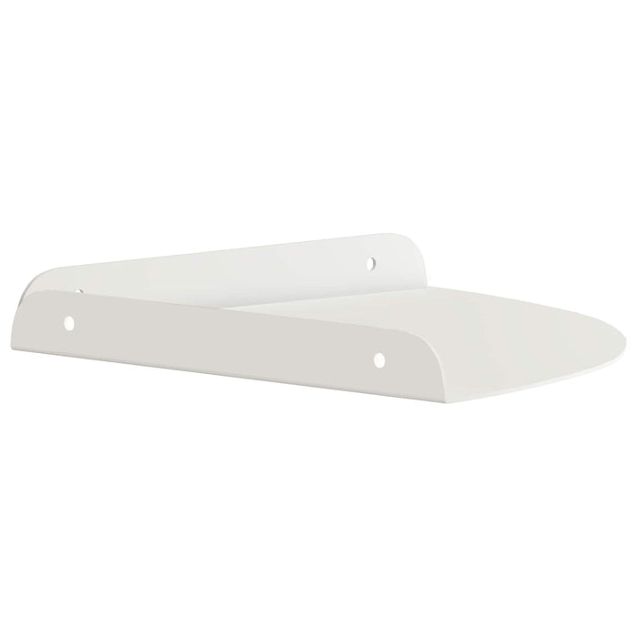 Raft suspendat cu raft cu depozitare 4 pcs Alb 24 x 24 x 2 cm - WALTI WALTI