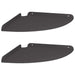 Raft Suspendat pentru Colț cu raft 2 pcs Negru 30 x 30 x 2 cm - WALTI WALTI