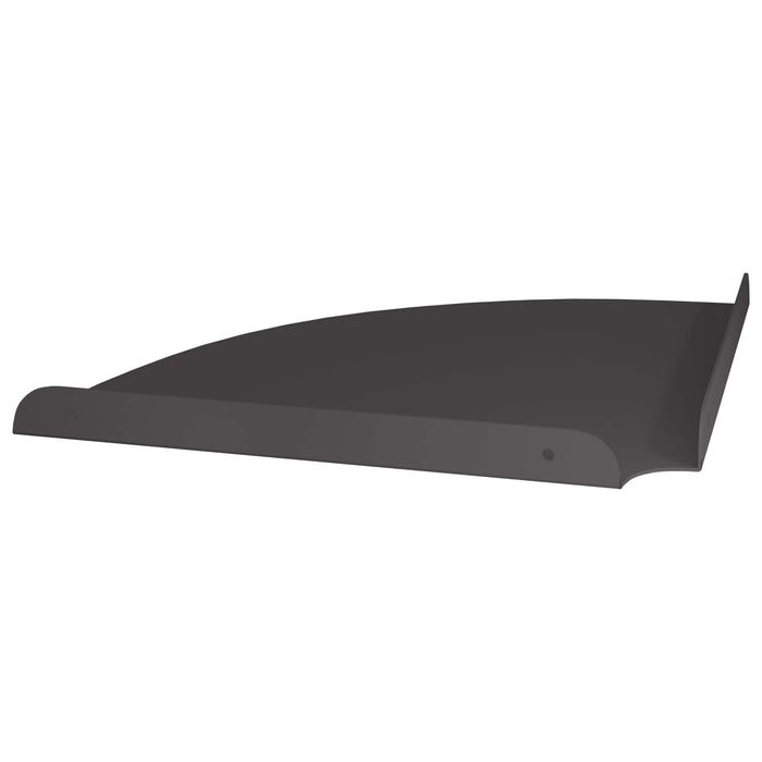 Raft Suspendat pentru Colț cu raft 2 pcs Negru 30 x 30 x 2 cm - WALTI WALTI