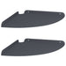 Raft suspendat cu raft 2 pcs Antracit 30 x 30 x 2 cm - WALTI WALTI