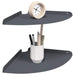Raft suspendat cu raft 2 pcs Antracit 30 x 30 x 2 cm - WALTI WALTI
