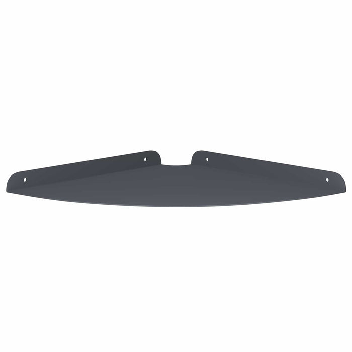 Raft suspendat cu raft 4 pcs Antracit 30 x 30 x 2 cm - WALTI WALTI