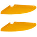 Raft suspendat cu raft 2 pcs Galben muștar 30 x 30 x 2 cm - WALTI WALTI