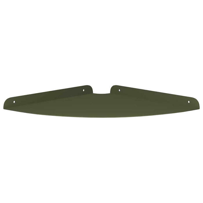Raft suspendat cu raft 2 pcs Verde măsliniu 30 x 30 x 2 cm - WALTI WALTI